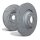 EBC Slotted Disc 271mm Hinterachse für FORD FOCUS III Turnier 1.6 Flexifuel - 110 KW / USR1832