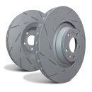 EBC Slotted Disc 272mm Hinterachse für VW GOLF 8...