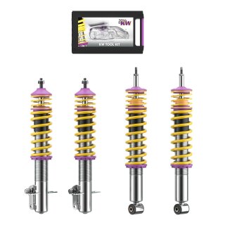 KW Gewindefahrwerk V2 inox für VW GOLF 1 (17) 1.5 - 51 KW / 15280001