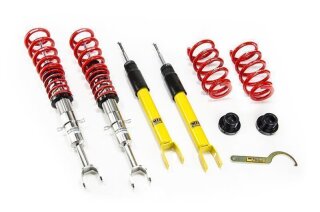 MTS Technik Gewindefahrwerk Street Inox für AUDI A8 (4D2, 4D8) S 8 quattro - 265 KW / XMTSGWAU22