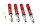 MTS Technik Gewindefahrwerk Street Inox für VW GOLF 2 (19E, 1G1) 1.8 GTI G60 Syncro - 118 KW / XMTSGWVW44