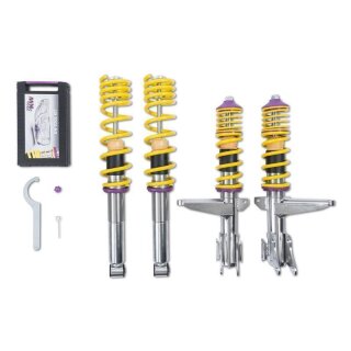 KW Gewindefahrwerk Variante 1 inox für AUDI CABRIOLET (8G7, B4) 2.3 E / 10210023