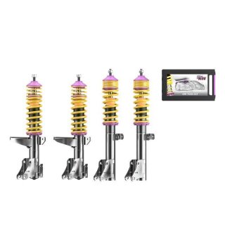KW Gewindefahrwerk Variante 1 inox für AUDI COUPE (89, 8B) 2.3 20V quattro / 10210913