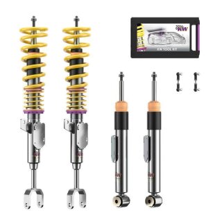 KW Gewindefahrwerk Variante 1 inox für BMW 5 Touring (F11) 528 i / 10220094