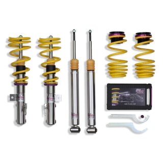 KW Gewindefahrwerk Variante 2 inox für TOYOTA AVENSIS Station Wagon (ZRT27, ADT27) 1.6 / 15256012