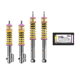 KW Gewindefahrwerk Variante 2 inox für VW CORRADO (53I) 2.9 VR6 / 15280005
