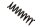 BILSTEIN - B3 Fahrwerksfeder Vorderachse für MERCEDES-BENZ C-KLASSE (W202) C 200 Kompressor (202.025) / 36-227174
