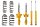 BILSTEIN - B12 Pro-Kit Sportfahrwerk für VW POLO (6R, 6C) 1.2 TSI / 46-184467