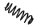 Bilstein B3 Schraubenfeder Hinterachse VW SHARAN (7N1, 7N2) 2.0 TDI 4motion / 36-240296
