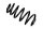 Bilstein B3 Schraubenfeder Hinterachse AUDI A4 (8E2, B6) 3.0 quattro / 36-242719