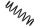 Bilstein B3 Schraubenfeder Hinterachse VW GOLF V (1K1) 1.6 FSI / 36-266135